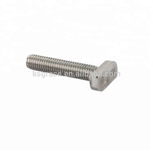 ASME Standard Stainless Steel Fine Pitch T Head Bolts