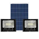 Auto Charging 30W 65W 100W 200W Super Bright Solar Flood Light Solar Panel LED Wall Light