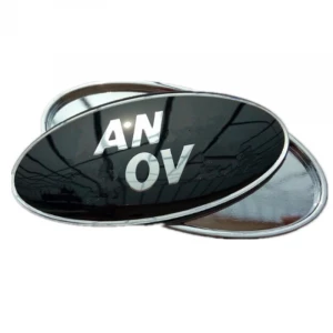 Auto Part Customized Car Logo Black ABS Plastic Badge Car Emblelm