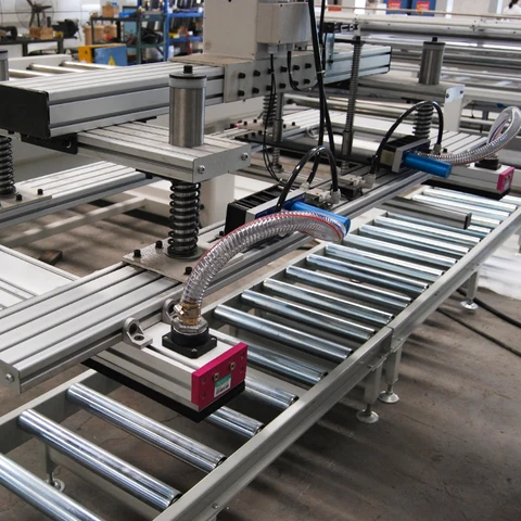 Buy Automatic Loading And Unloading Machine For Wood Door Aluminum ...