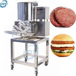 automatic meat cutlets making machine hamburger square patty machine