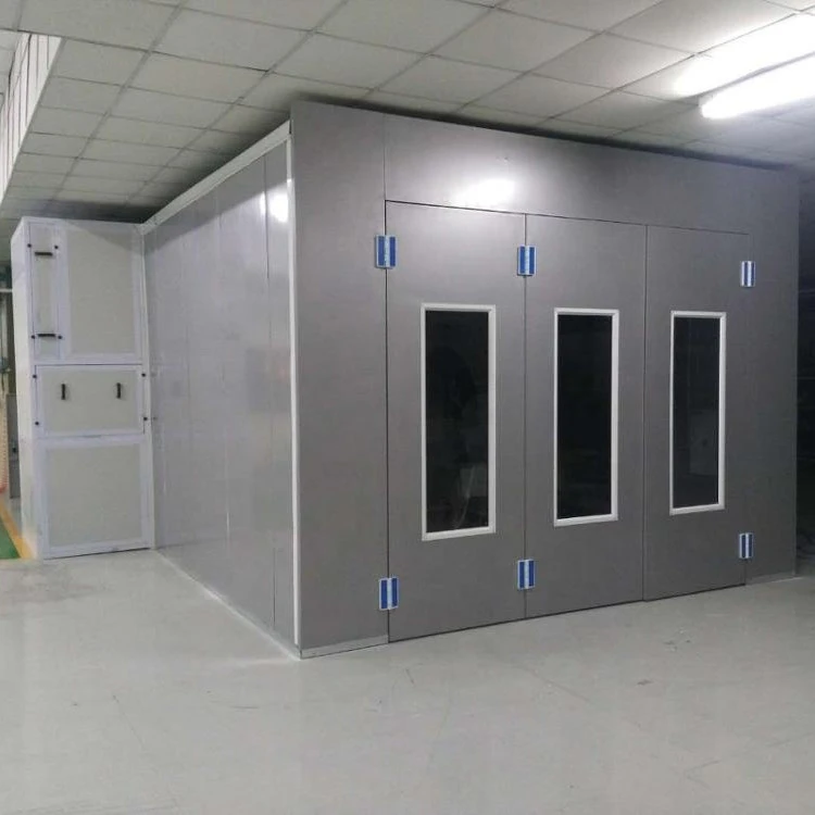 Automobile car paint spray booths for vehicle service station equipment