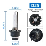 Automotive HID xenon lamp D2S 85V 35W 6000K xenon bulb