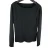 Import AW Womens rib knitted solid color crew neck pullover sweater from China