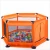 Import Baby game fence kids large pop up hexagon ball pit zipper stronger bag indoor outdoor play (balls not included) from China