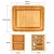 Import Bamboo Cheese Board Charcuterie Platter Serving Tray With Two Hidden Slide out Drawers & 4 Pieces of Tableware from China