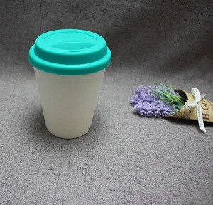 Bamboo Fibre Coffee Cups Reusable Eco Friendly Travel Mugs