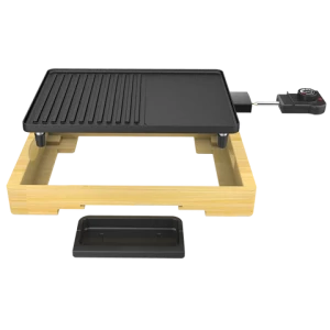 Bamboo grill household cooking pan electric BBQ grill pan unique design hot plate