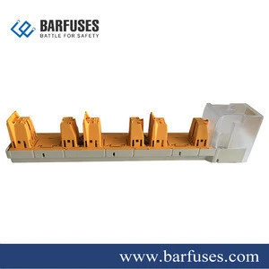 Barfuse BTR2 Level And Vertical Type HRC 185mm Different Types Of Fuse Switch Disconnector Base Various Amp 3P Fuse Rail