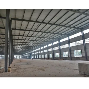 basic structure simple build heavy duty metal frame warehouse/ showroom/ garage prefabricated steel structure