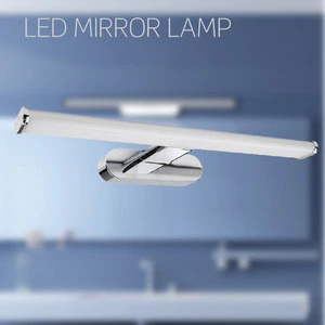 Bathroom Lamp LED Mirror Front Lights,IP44 Bathroom Make-up Lights Wall Lamp,Polished Chrome Aluminum Led Bathroom Wall Lights