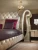 Bedroom furniture Italian light luxury leather bed