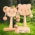 Import Beech Wood Cartoon bear/cat/tiger Animals Boy and girl Handbell Rattle Toy Baby Kids Rattle Drum Musical Instrument from China