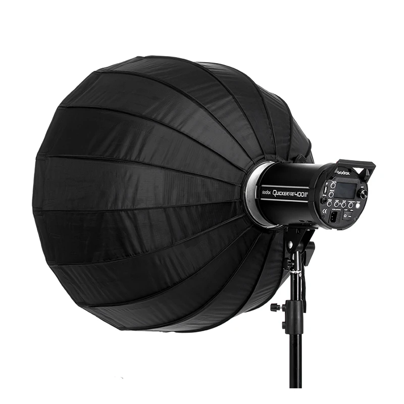 Beiyang 70/90/120cm quick loading Deep Parabolic Umbrella Softbox for Commercial Studio Flash Portrait Product Photography