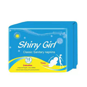 Best china low price disposable lady cotton negative anion chip sanitary napkin