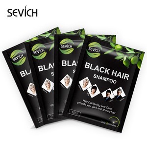 Best organic herbal magic fast black hair shampoo black hair dye shampoo