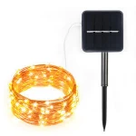 Best Outdoor Garden Solar Power Holiday Lighting Mini Christmas Party Led Warm White String Lights