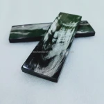 best quality Buffalo Horn white stripe scale  / BUFFALO HORN KNIFE SCALES / PLATES