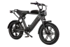 Best quality long range 52v dual battery dual suspension fat tire ebike with two seat from China factory