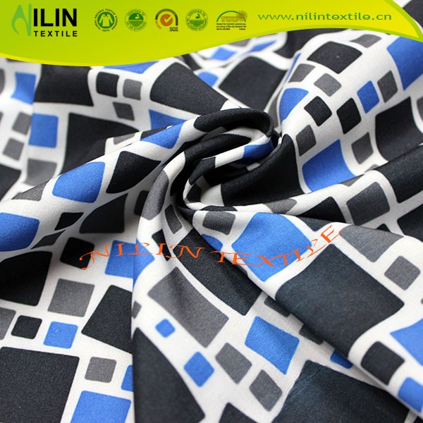 Best seller shaoxing textile polyester spandex waterpro0f stretch fabric