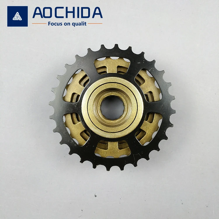 Best selling 7-speed rotating 7S variable speed bicycle flywheel blackrotating 7 flyChina factory direct bicycle accessories