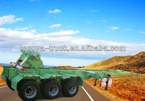 Best selling Tri axles container skeleton trailer for sale
