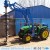 Import Big machine Pile Driving Equipment Tractor Mounted Stump Drill from China