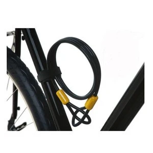 Bike U Lock with Mounting Bracket and 1200 MM Braided Steel Flex Cable with Shackle Strong and Heavy Duty Bicycle Lock