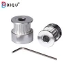 BIQU 3D Printer Parts timing belt pulley GT2 20 teeth Bore 5 /6.35/8mm Aluminum Pulley Fit for GT2-6mm Open Timing Belt