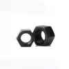Black ASTM A194 2H heavy duty hexagon nuts