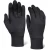 Import Black Gloves Touch Screen Men Women  Gloves Knitted Print Logo Custom Winter Gloves from Pakistan