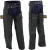 Import Black Solid Genuine Leather Motorcycle Riding Chaps with Full Lining Adjustable from Pakistan