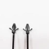 Black Winged Push Mount Cable Ties With Arrowhead