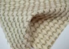 Blended Linen Jacquard Fabric / Thick Cotton Fabric Skin  for bags shoes garment
