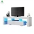 Import Blue LED light TV stand and TV cabinet higl gloss UV door from China