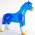 Import Blue PVC Inflatable Horse Toys for Kids from China