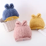 BM1030 Baby hats autumn and winter boys and girls caps soft brim children cute baby baseball caps