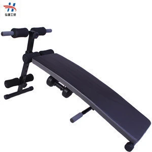 Body building fitness equipment adjustable bench home gym equipment sit up bench