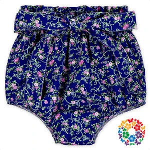 Boutique Infant Toddler Cotton Ruffles Bloomer Newbron Baby Girls Underwear