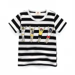 Boy's short sleeve T-shirt pure cotton summer clothes baby children's 3-8-year-old baby top half sleeve summer thin