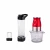 Import BPA Free glass jar 3 in 1 electric multifunction food processor with chopper blender function from China