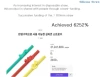 BPA Free Reusable Colorful Silicone Kids Straws