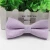 Import Brand New Lovely Solid Colorful Men Fashion Casual Bow Tie 100% Cotton Butterfly Cravat For Party Wedding Accessories Gift from China