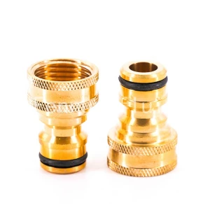 Brass bsp female garden quick water hose tap connector / fitting / adaptor for water