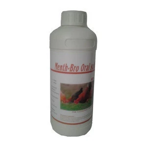 bromhexine plus menthol oral solution for poultry crd medicine