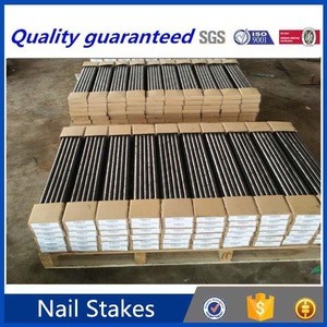 building materials round nail stakes for concrete forms , titanium nail stakes