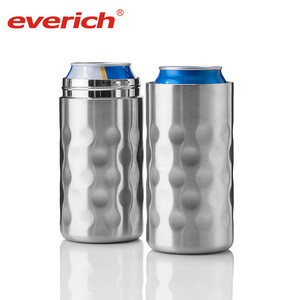 Bulk Item New Design Insulated Double Wall Stainless Steel Can Cooler Holder