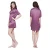 Import button front silk nightshirt from China