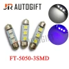 C5W Festoon 5050 3SMD 36/39/41mm Car LED Auto light 24V 12V White/blue/red/green/Yellow FT Car Interior Door Doom reading lights