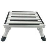 Caravan Camping Accessories Portable Folding Aluminum Platform Safety Step Stool